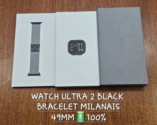 Montre Ultra 2 Noire 49MM