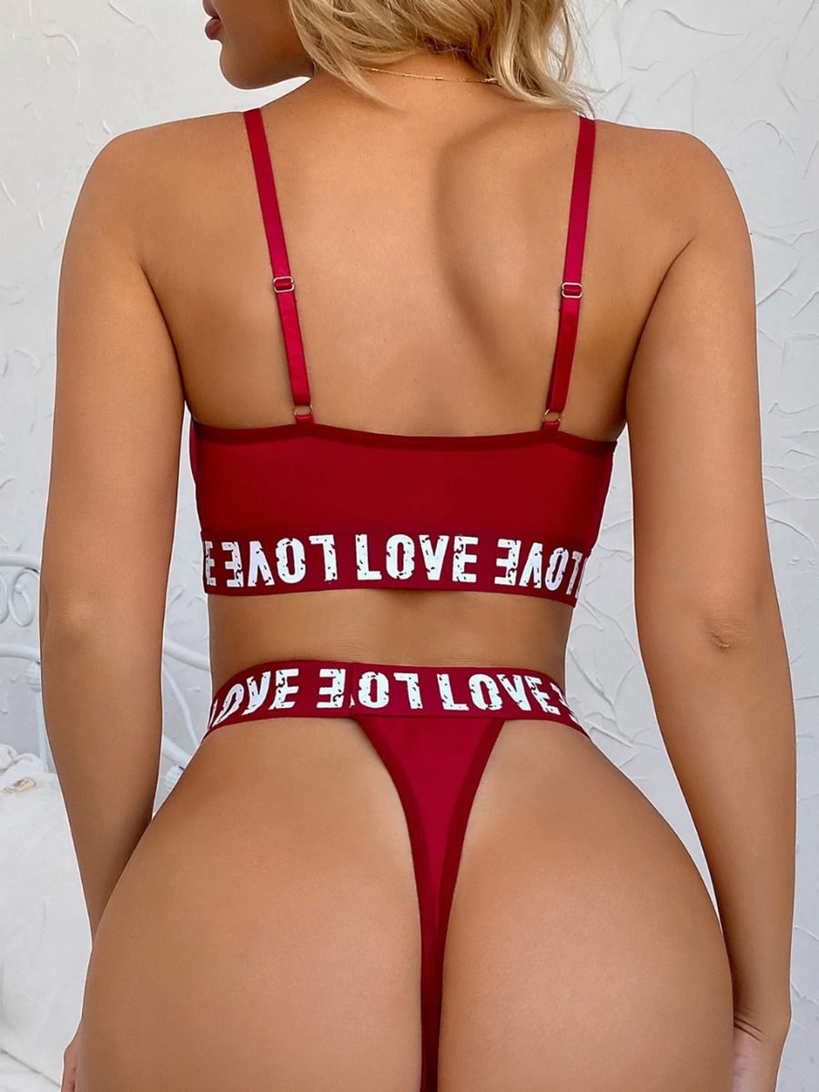 Ensemble lingerie "Love"