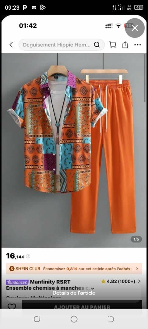 Complet d habillement