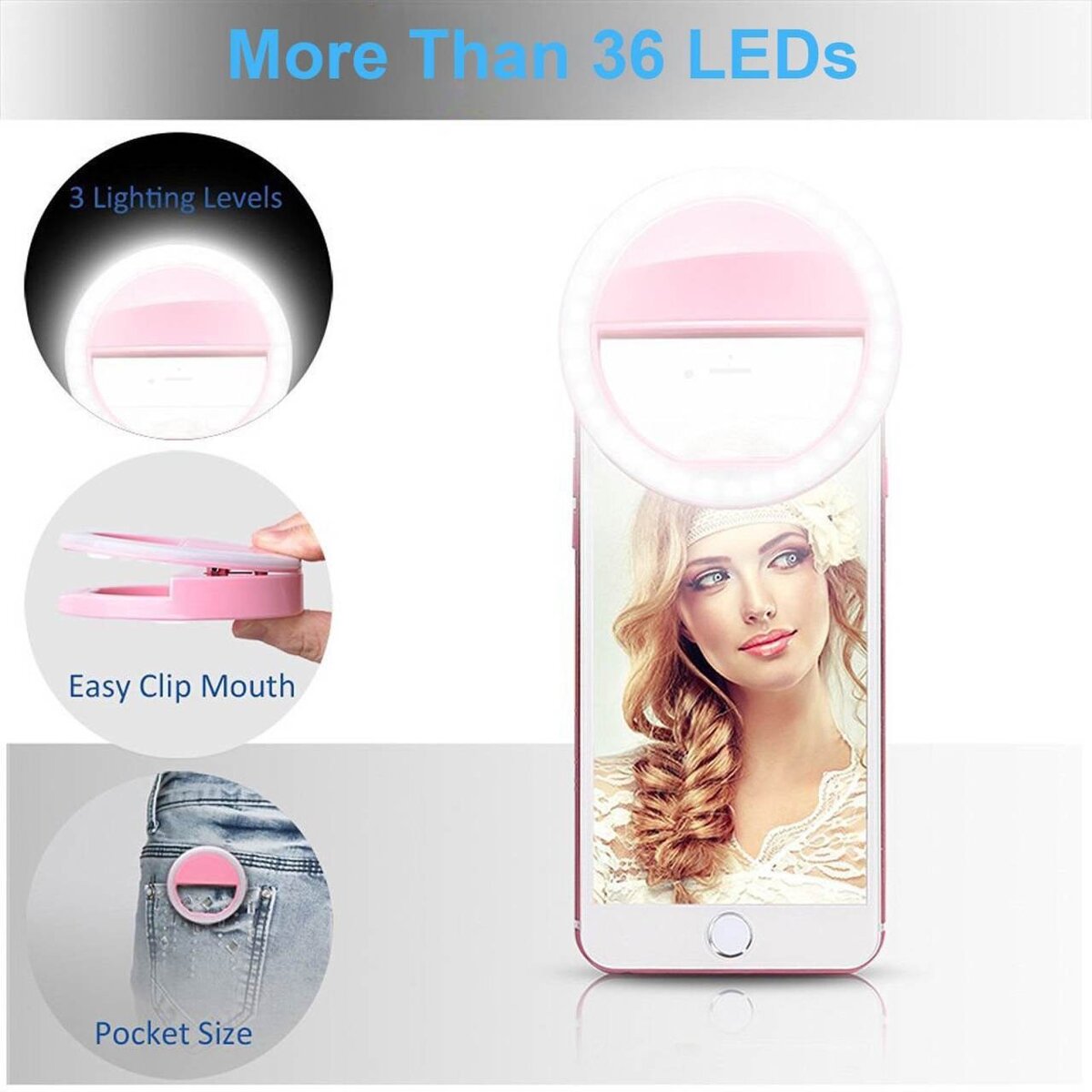 Mobile Selfie Ring Light