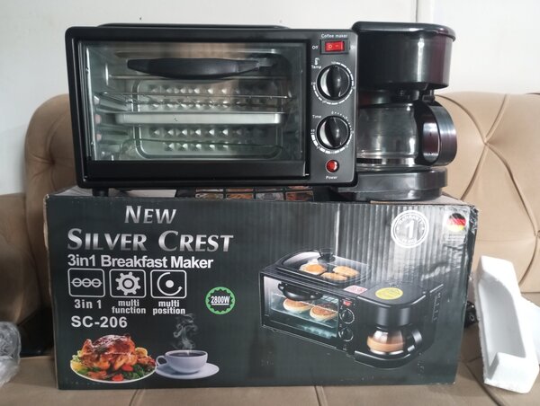 Mini four électrique 3 en 1