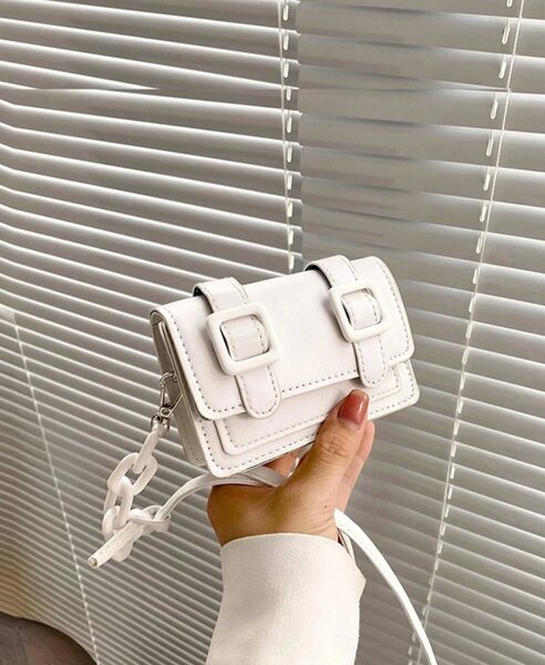 White purse