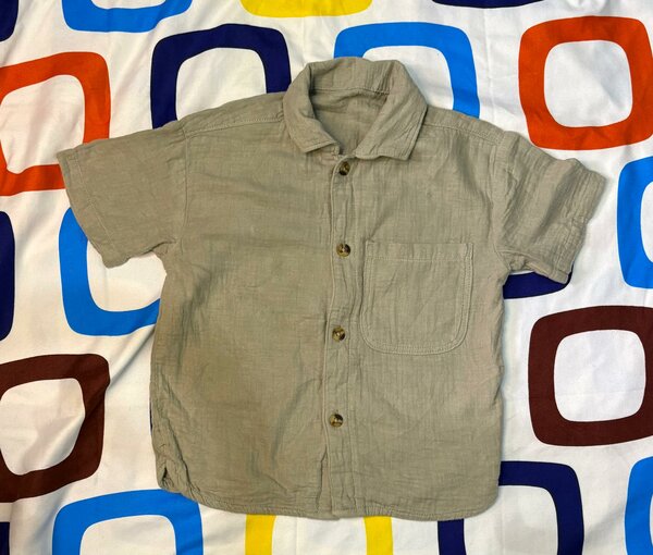 Chemise légère en lin pour enfants