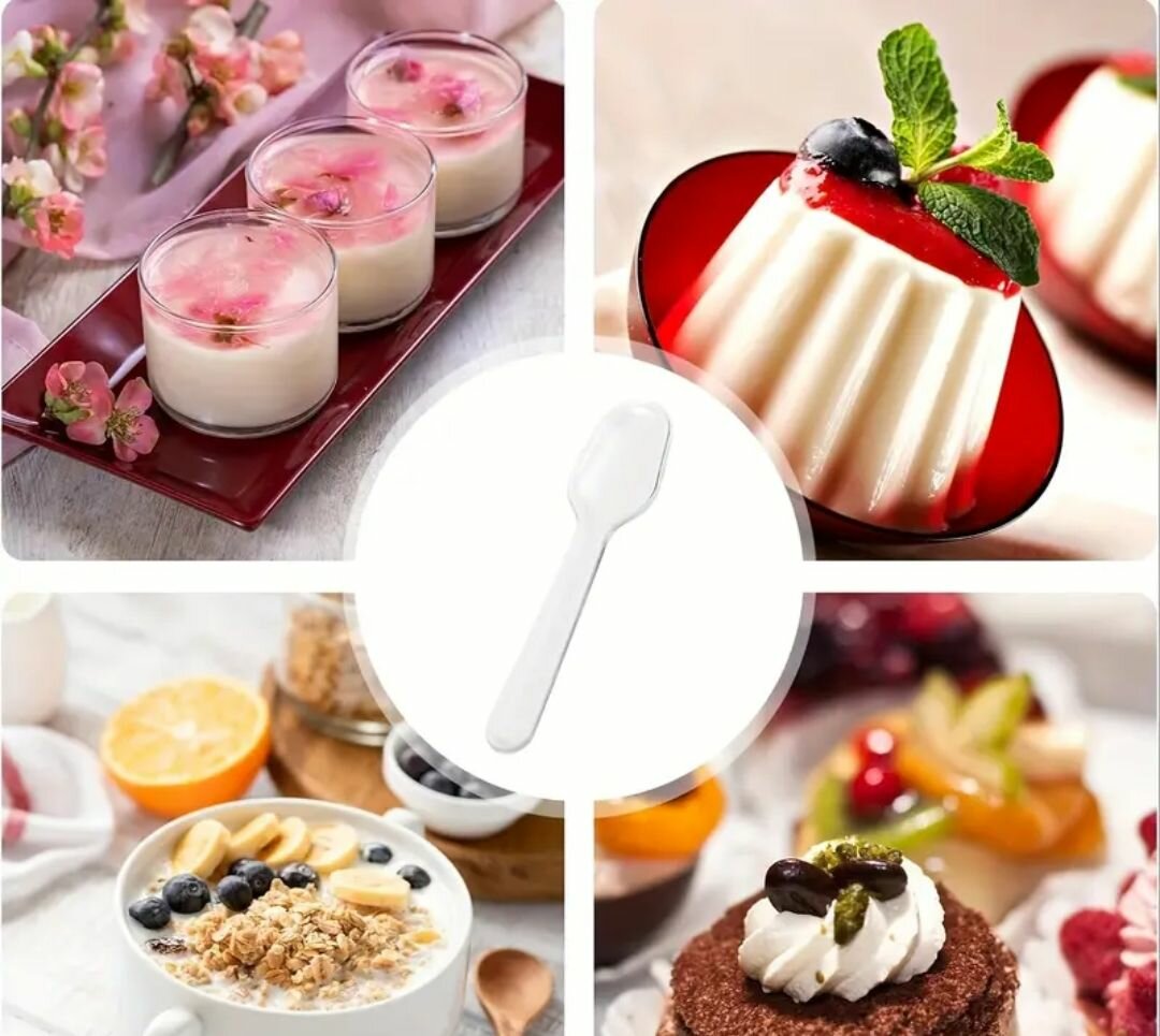 Cuillère en plastique jetable