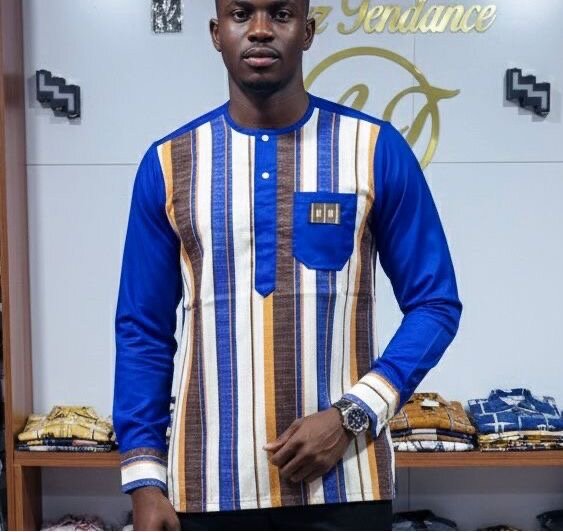 Chemise 2 ton homme élégante