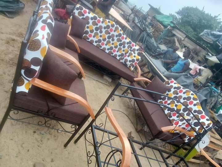 Fauteuil en fer forgé