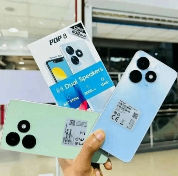 Smartphone Tecno Pop 8 128GB