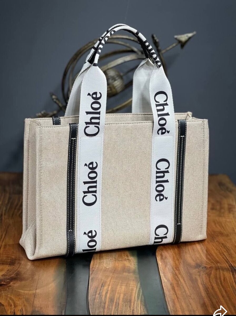 Sac cabas tissu Chloé