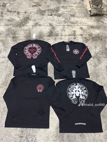 Manche longue chrome