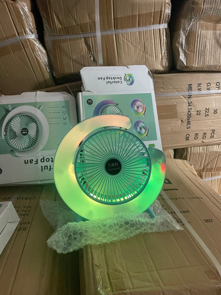 Ventilateur USB LED Coloré