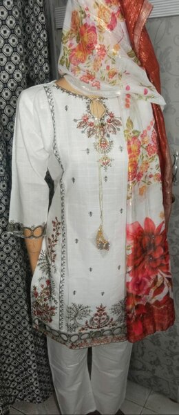 Cotton 3 piece suit