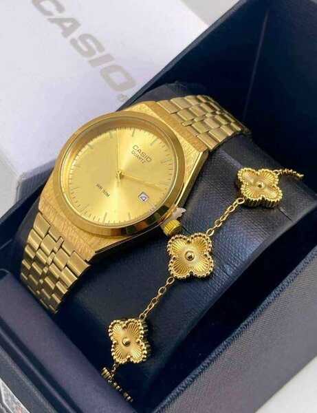 Montre Casio Dorée Homme