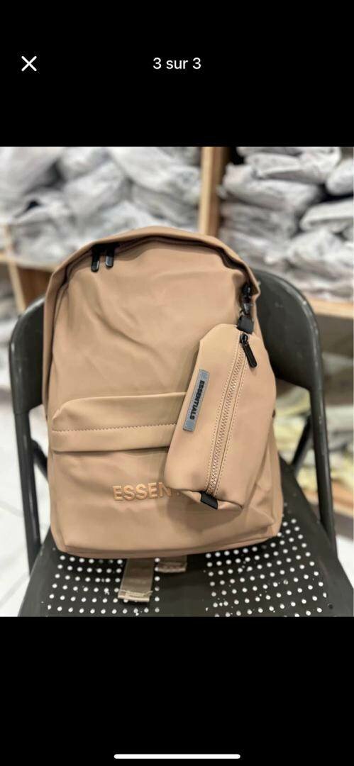 Sac à dos Essentials beige