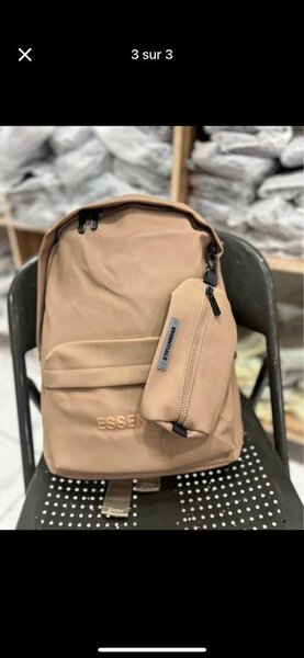 Sac à dos Essentials beige