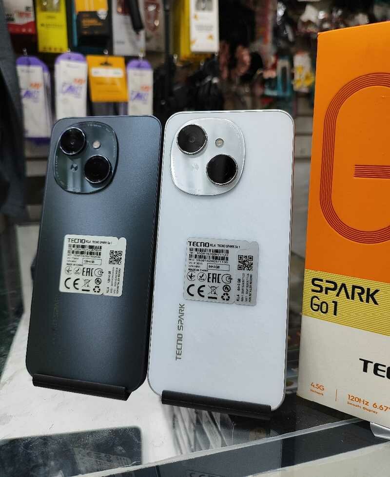 TECNO SPARK GO1 128GB 8GB RAM Première copie conforme dubaï