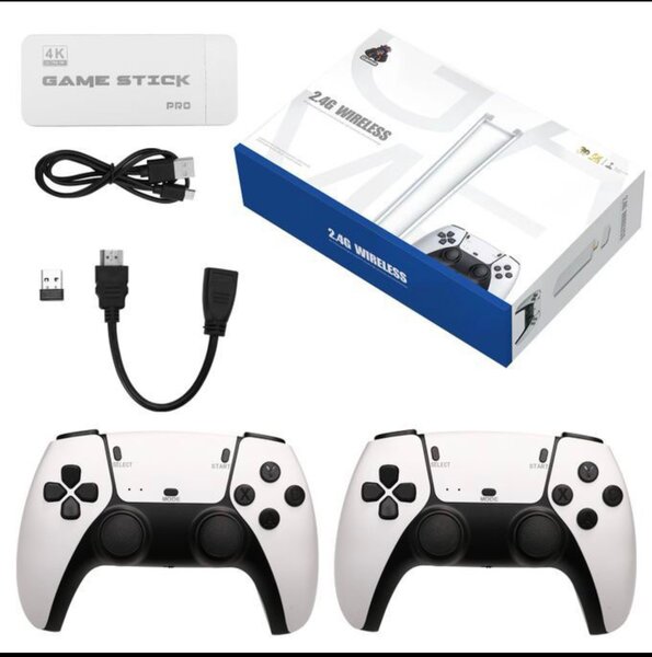 Game Stick Pro+20000 Jeux classiques HD 4K avec 2 manette sa