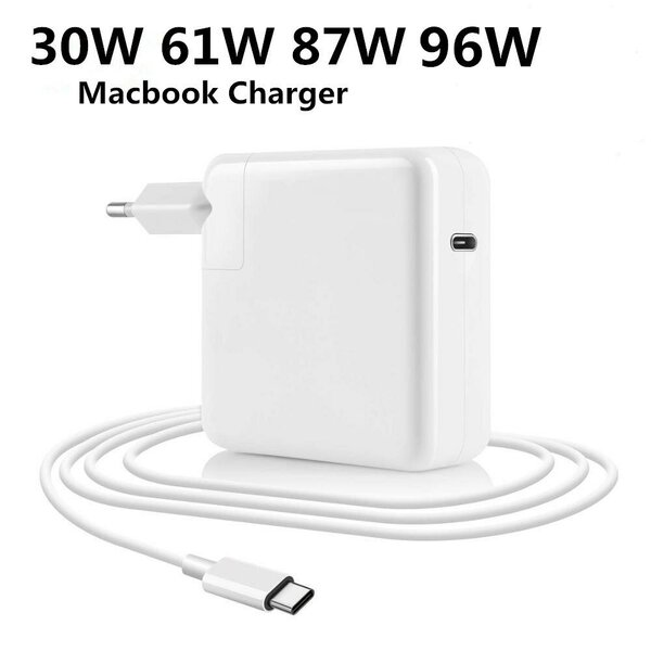 Chargeur USB-C MacBook 61/87W