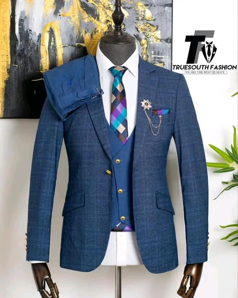 Suit bleu