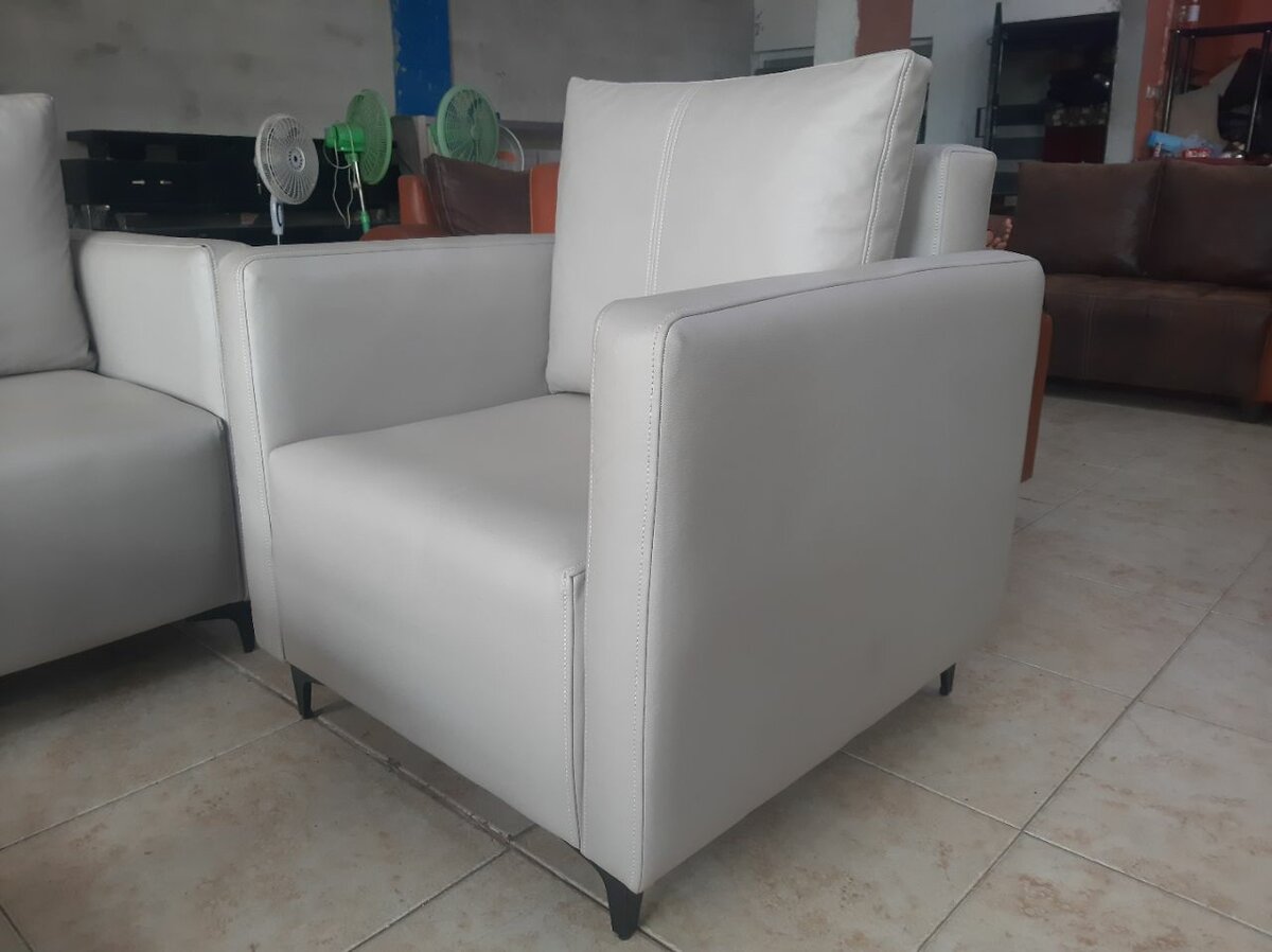 Salon Bras mince Ail Beige 6p