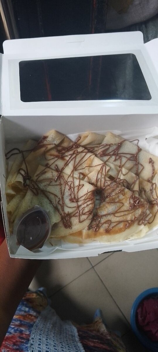 Box de crêpes au chocolat