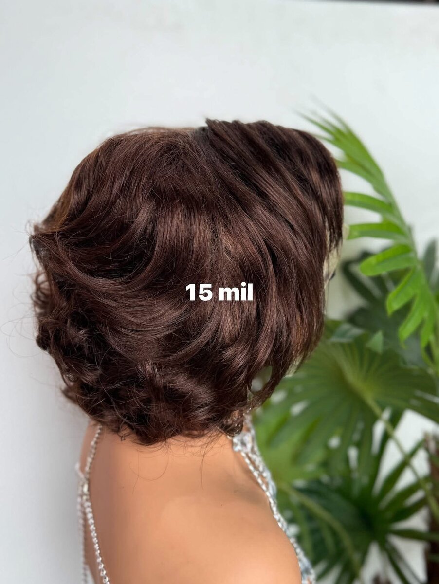 Perruque Lace Front Bouclée