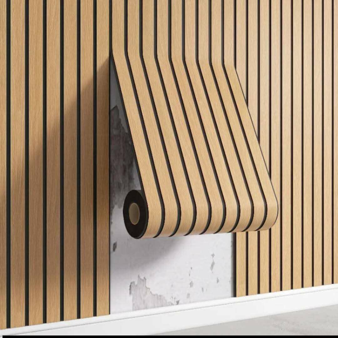 Papier peint autocollant bois