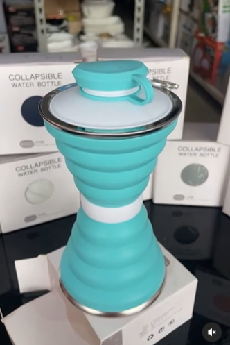 Collapsible water bottle