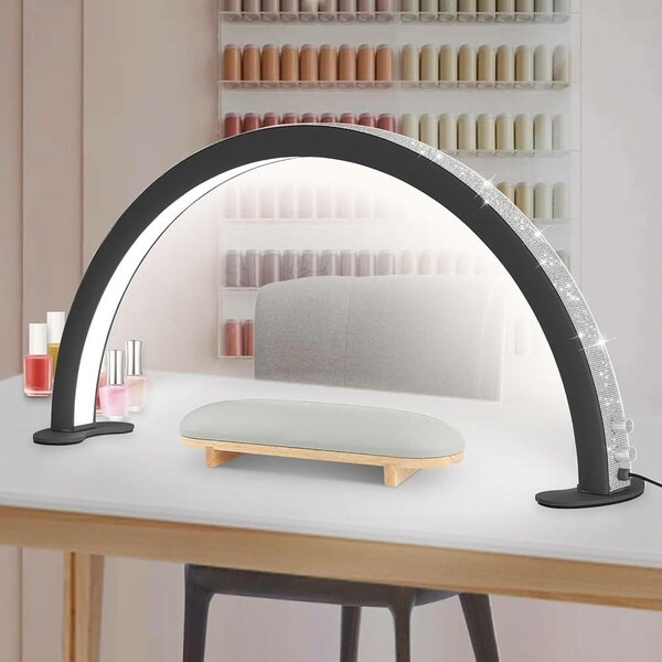 Lampe LED Demi-Lune Élégante