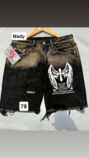Shorts en jean tendance homme
