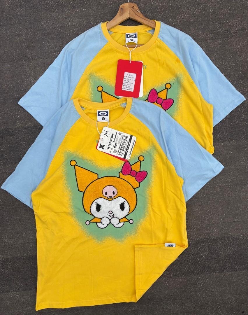 T-shirts graphiques colorés