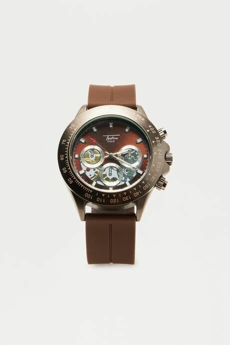 MONTRE TECHNO PAVÉ