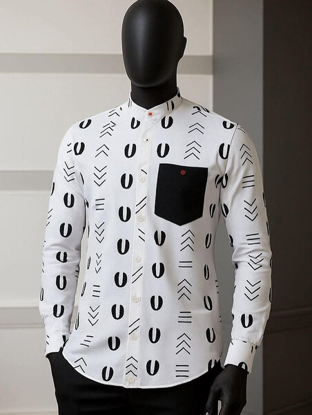 Chemise artistique homme