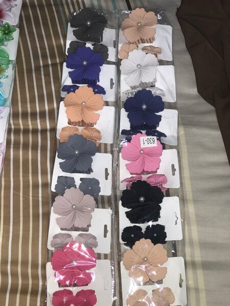 Épingles à cheveux fleur