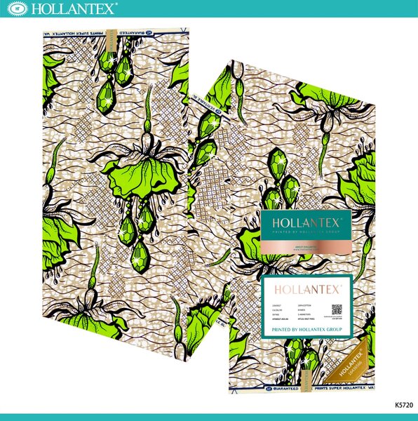 Tissu imprimé africain vibrant