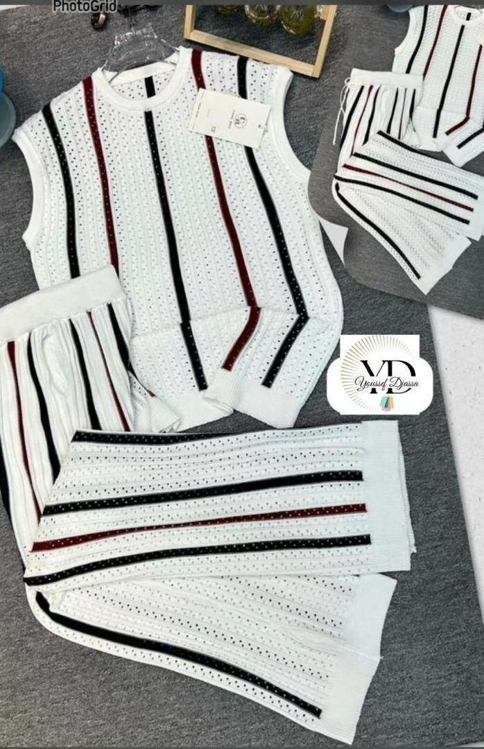 Ensemble tricot deux pièces