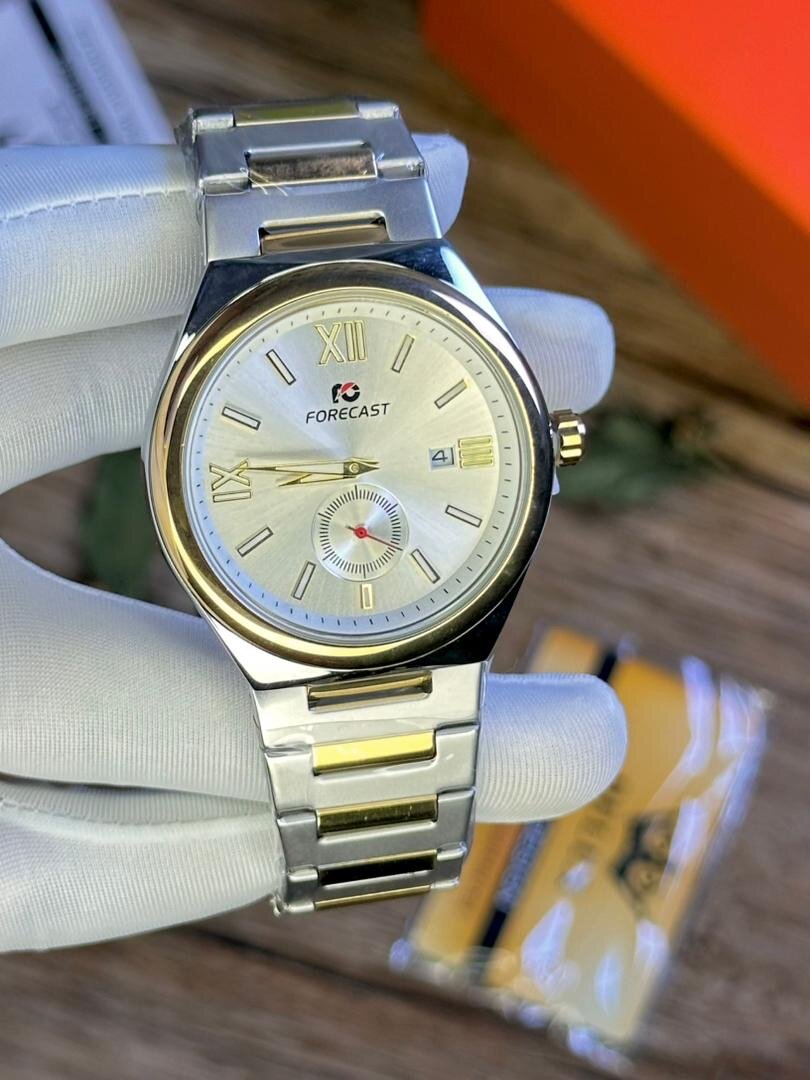 Montre élégante en acier inoxydable