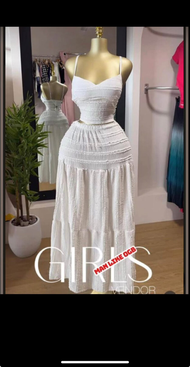 Jupe et haut bien chic