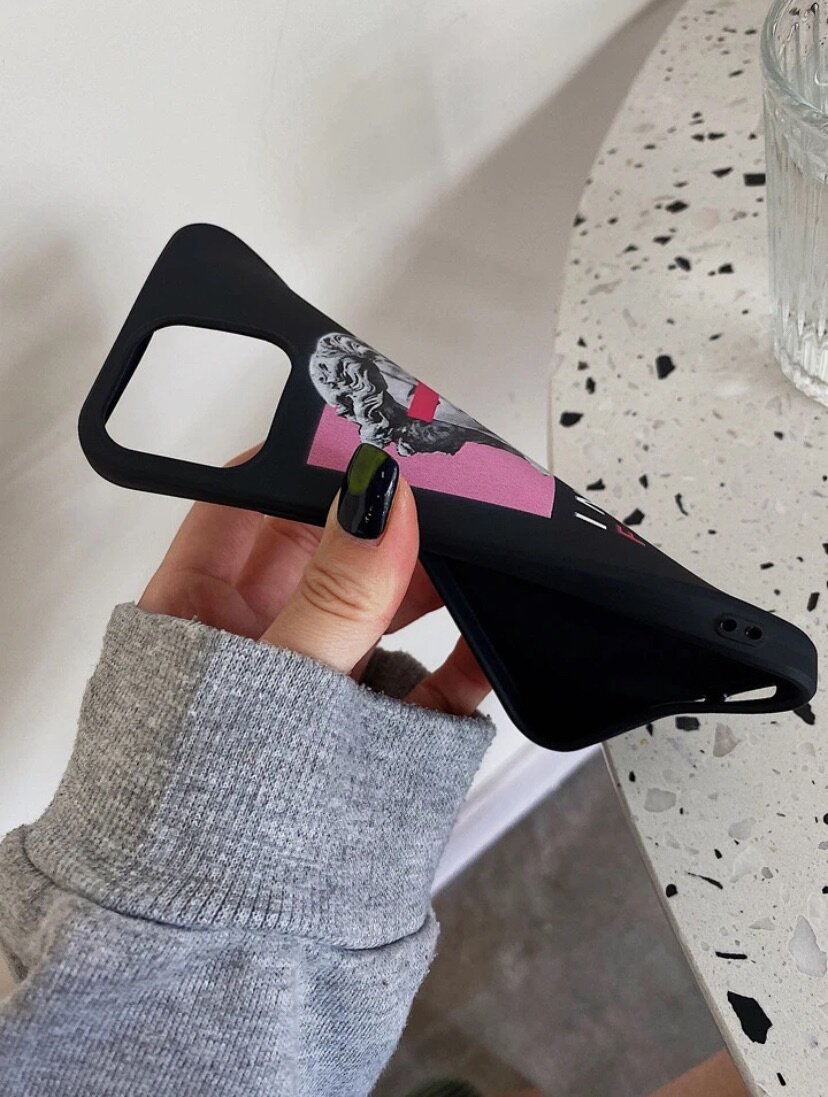 Statue pattern phone case