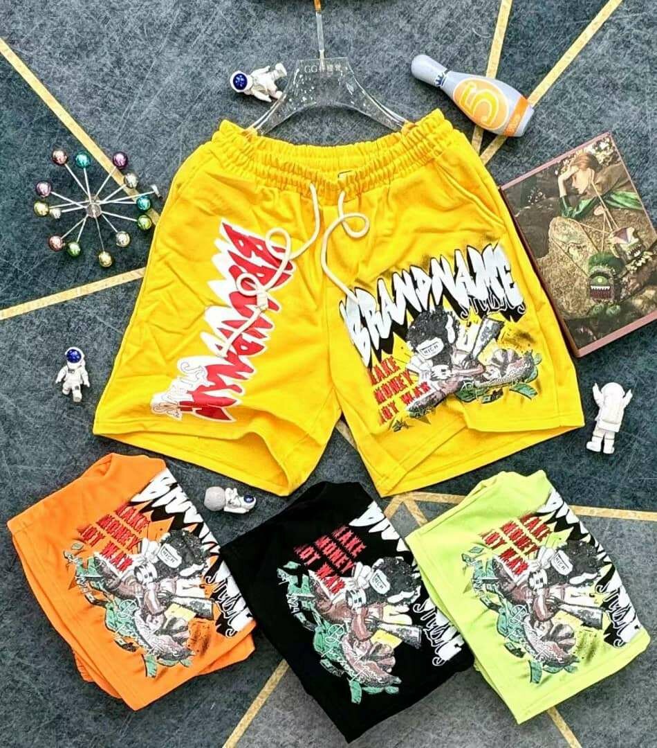 Shorts colorés en coton