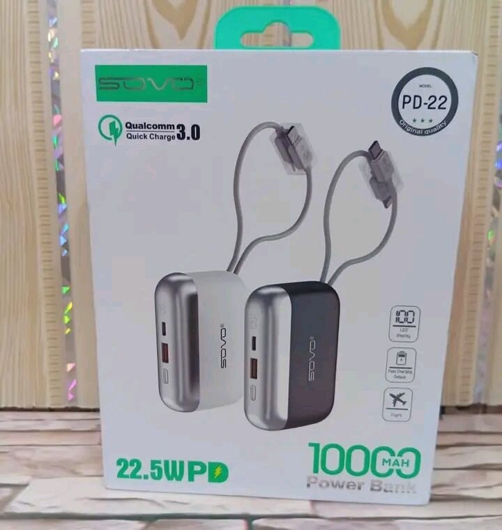 Power Bank 10000mAh 22W Rapide