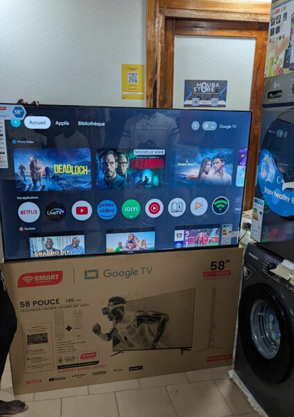 Smart TV 58 pouces 4K UHD