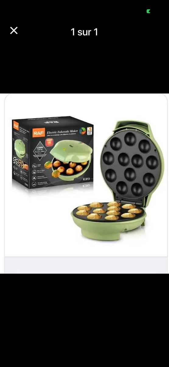 Appareil à takoyaki électrique