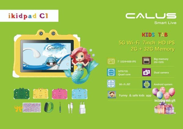 Tablette Calus  7" Wi-Fi