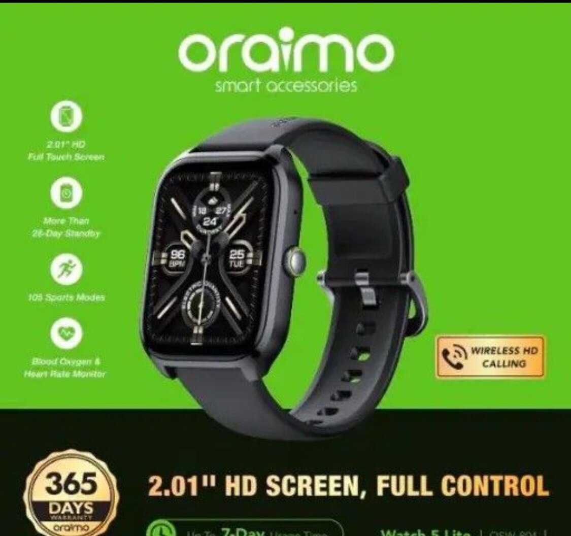 Oraimo Watch 5 Lite Intelligente