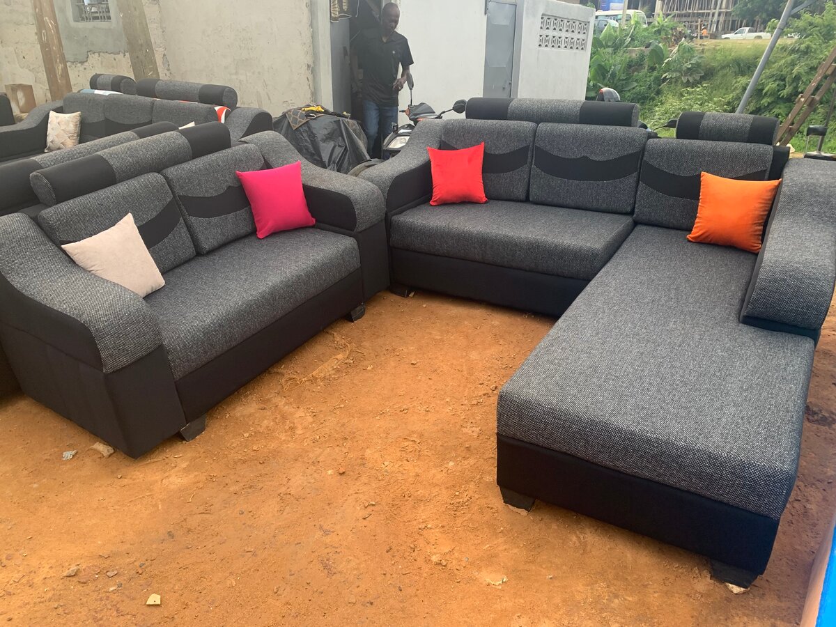 Canapé d'angle moderne