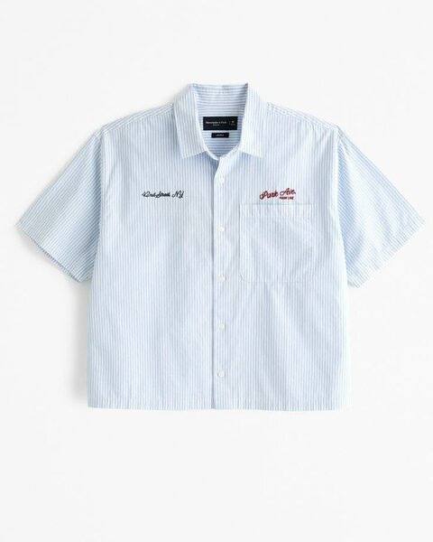 Chemise décontractée à imprimé graphique