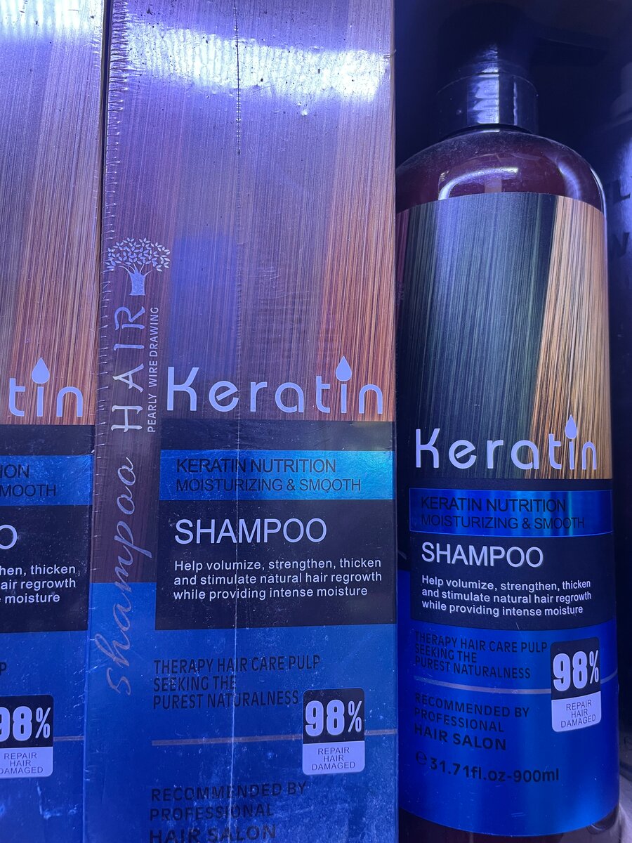 Keratin Moisturizing Shampoo