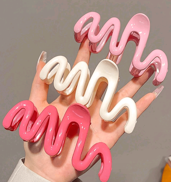 Pinces à cheveux colorées