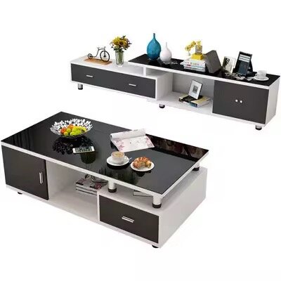 Table basse moderne avec rangement