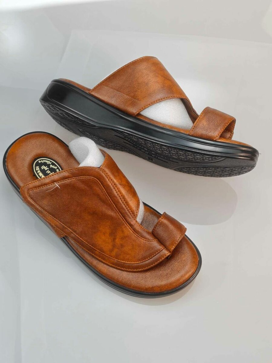 Sandales en cuir confortables